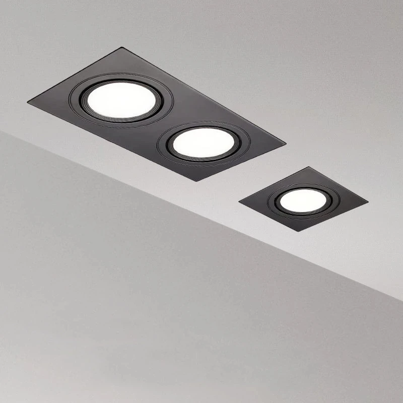 

Recessed Double LED Dimmable Downlight COB 7w 12w 15W 30W Spot Decoration Room Ceiling Lamp AC 220V LED Panel Lights Hotel Room