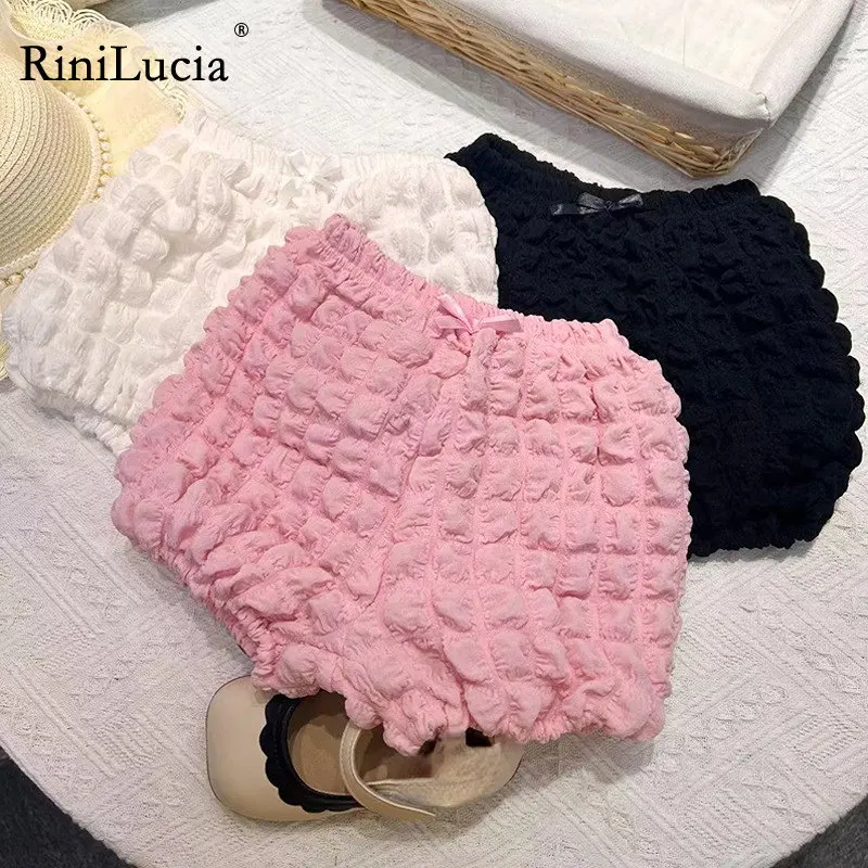 

Kids Baby Shorts for Girls Spring Summer 2023 New Solid Soft Plaid Toddler Inflant Loose Trousers Children Clothing