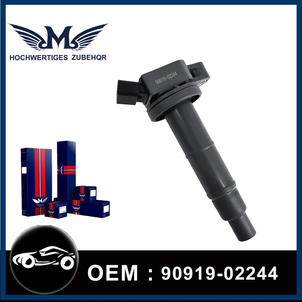 Катушки зажигания марки M 90919-02244 9091902244 90919-02266 Автозапчасти для Denso Toyota Camry Highlander RAV4