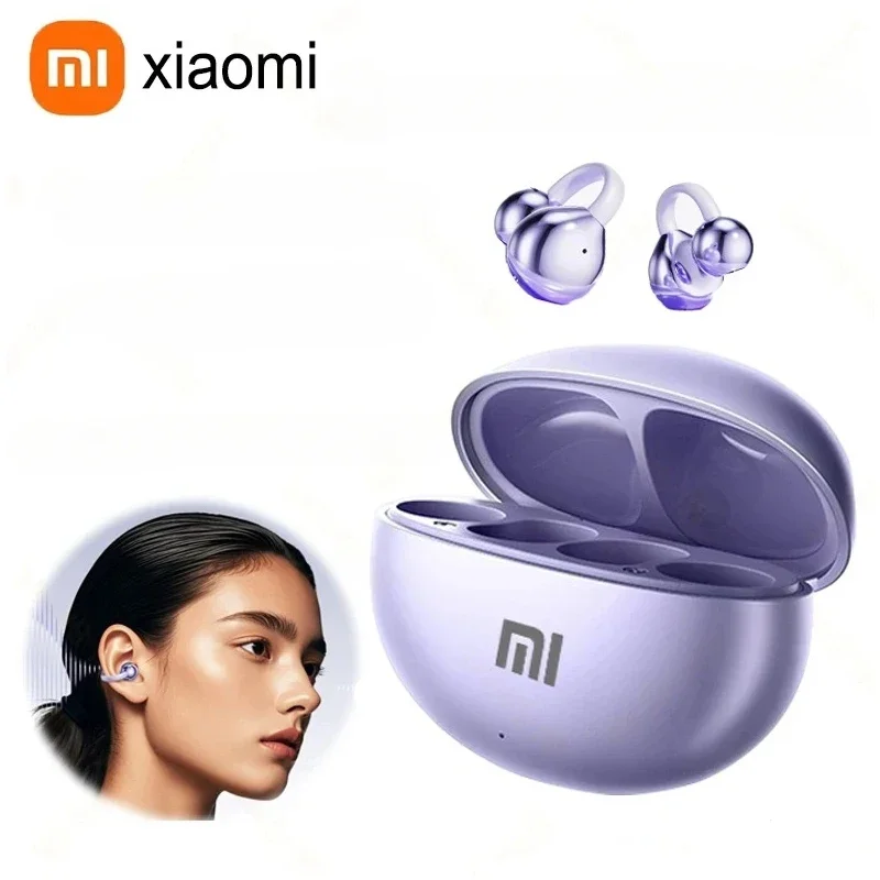 Фото Беспроводной ушной крючок Xiaomi M91 ENC Bluetooth 5.3, интеллектуальная сенсорная полоса высокой четкости для вызова со встроенным микрофоном, наушниками №5