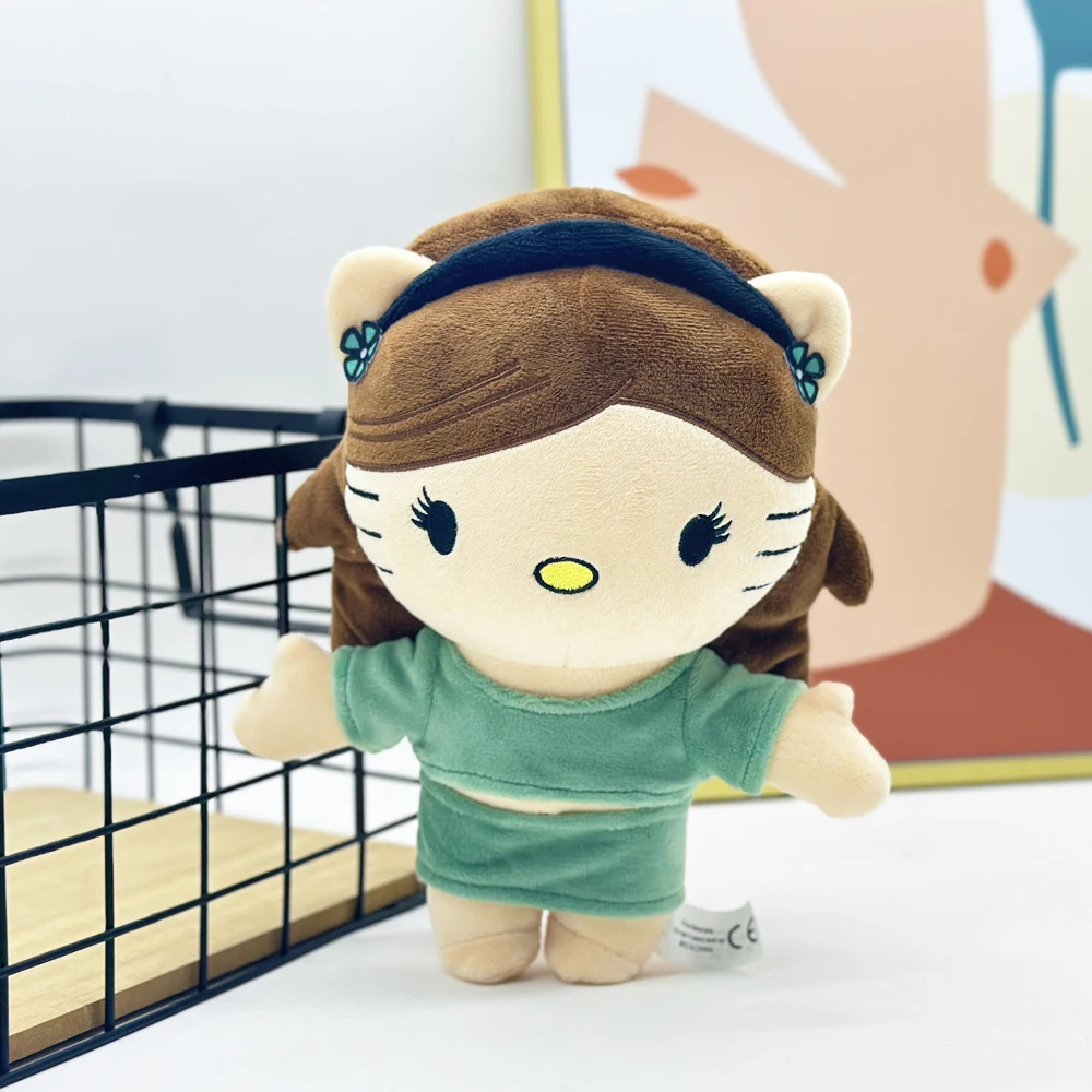 Очаровательная плюшевая игрушка кошка-24 см мягкая и очаровательная Кошка с