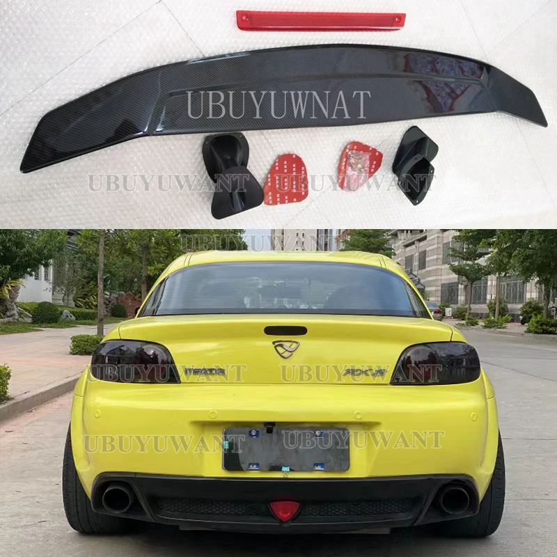 

For Mazda RX8 Mspeed Jdm Gt 04-10 Rear Wing Trunk Spoiler Sports Car Wing Modification 2004-2011