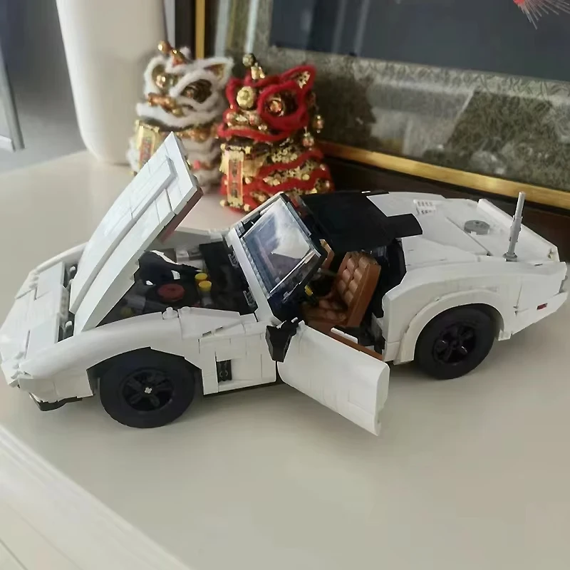 Детский конструктор 10 в 1 совместимый с техническими транспортными средствами