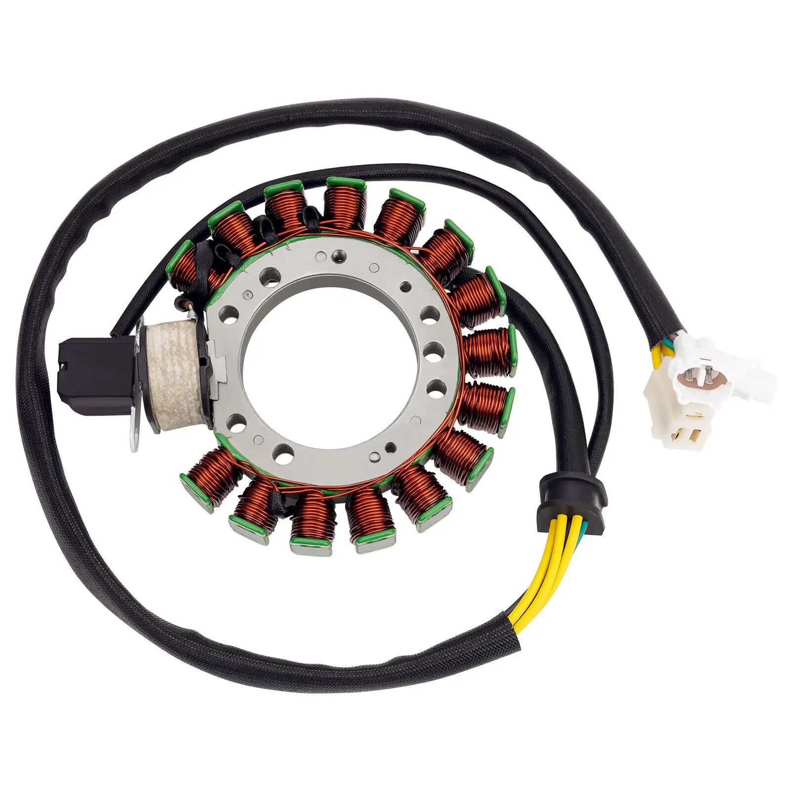 Катушка статора для Yamaha Warrior 350 YFM350X 1996-2001 Big Bear Yfm350U 1995-1998 400 Kodiak Yfm400Fw 1993-1998 3HN-85510-10-00