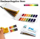 80 полосокупаковка рН тест-полосок рН-метр рН-контроллер диапазон 1-14ст индикатор щелочной кислоты лакмусовая бумага водяные почвы