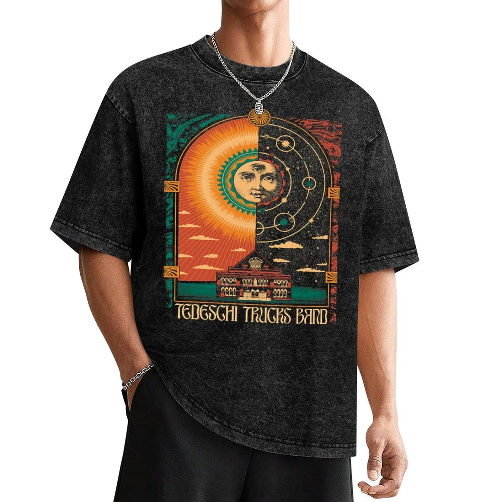 Футболка Tedeschi Trucks Band уличная одежда футболка на заказ мужские футболки с аниме