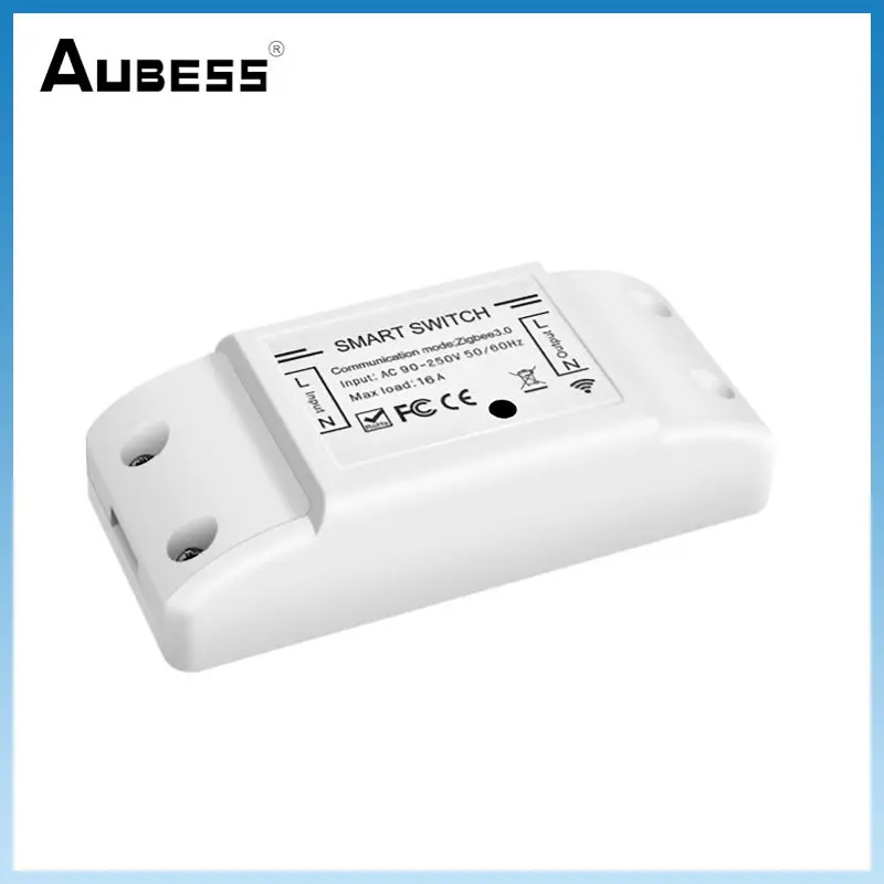 

Функция синхронизации, Zigbee переключатель вкл./выкл. 16a Zigbee 3,0, микрокомпьютер, ретранслятор смарт-чипа, переключатель, обратный отсчет, управление, одно нажатие, обмен