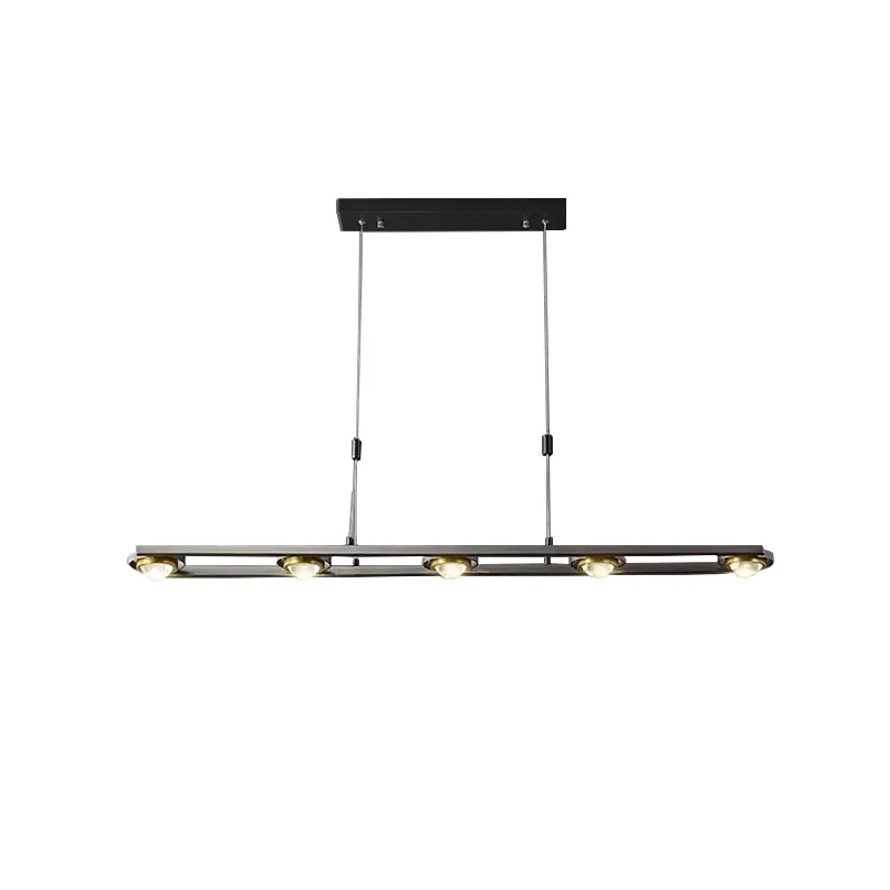 

Postmodern Creative Rotatable Pendant Lamp Home Decor Dimmable LED Hanging Light Minimalist Iron Chandelier for Dinging Foyer