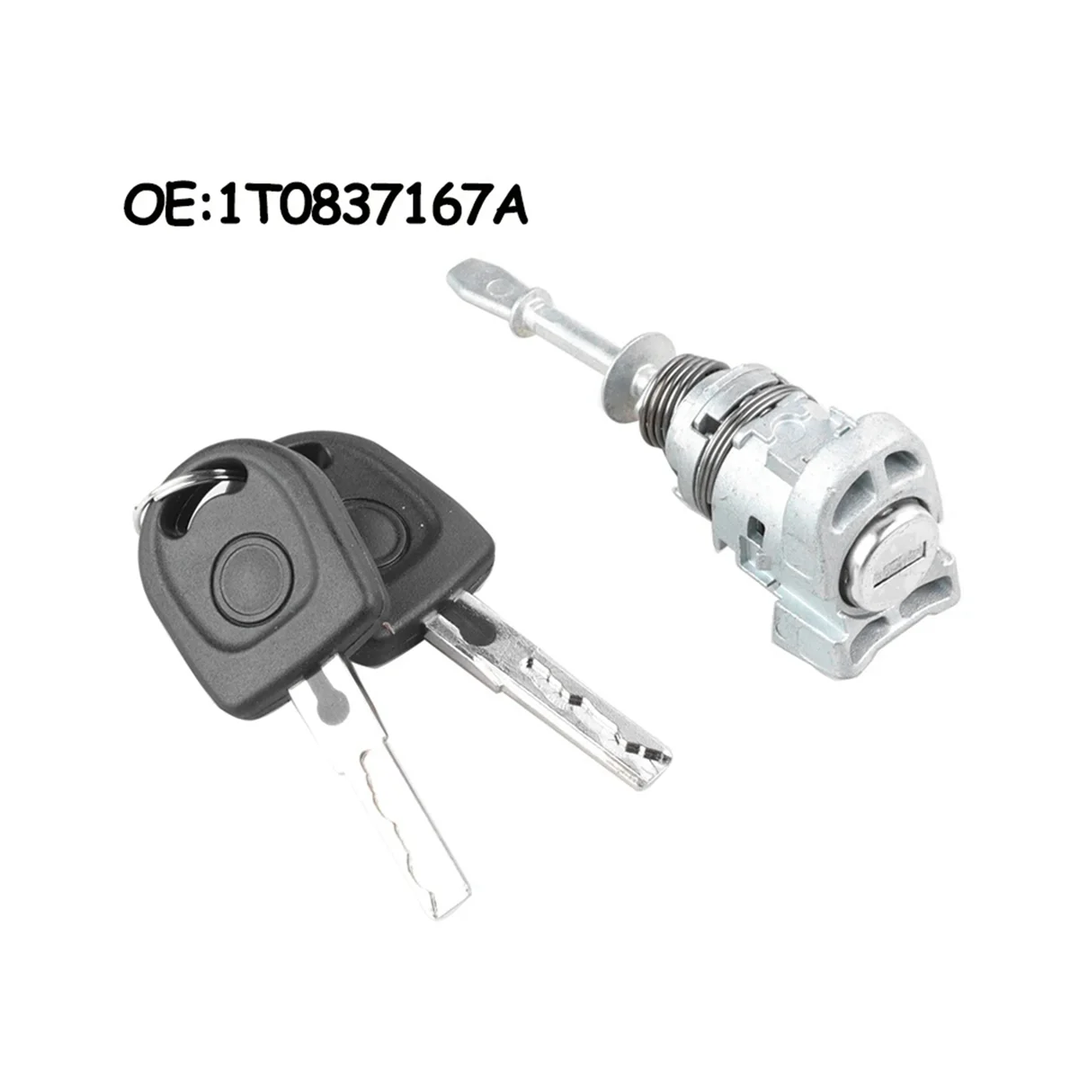 1T0837167A цилиндрический дверной замок для VW Touran 2003-2015