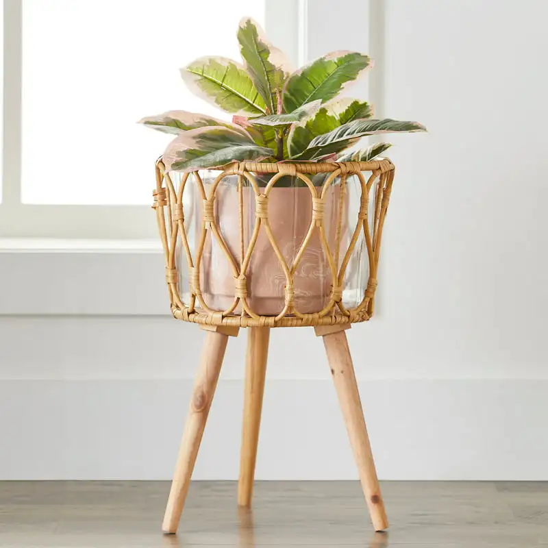 

Gardens 12 in Dia Willow Beige Planter