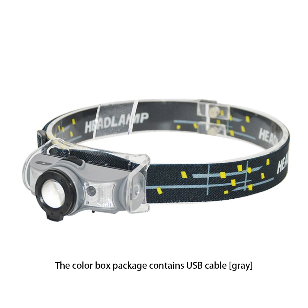 

L2 LED Telescopic Headlamp 4 Modes Headlight Mini Waterproof Camping Rechargeable Flashlight Headlight Outdoor Running