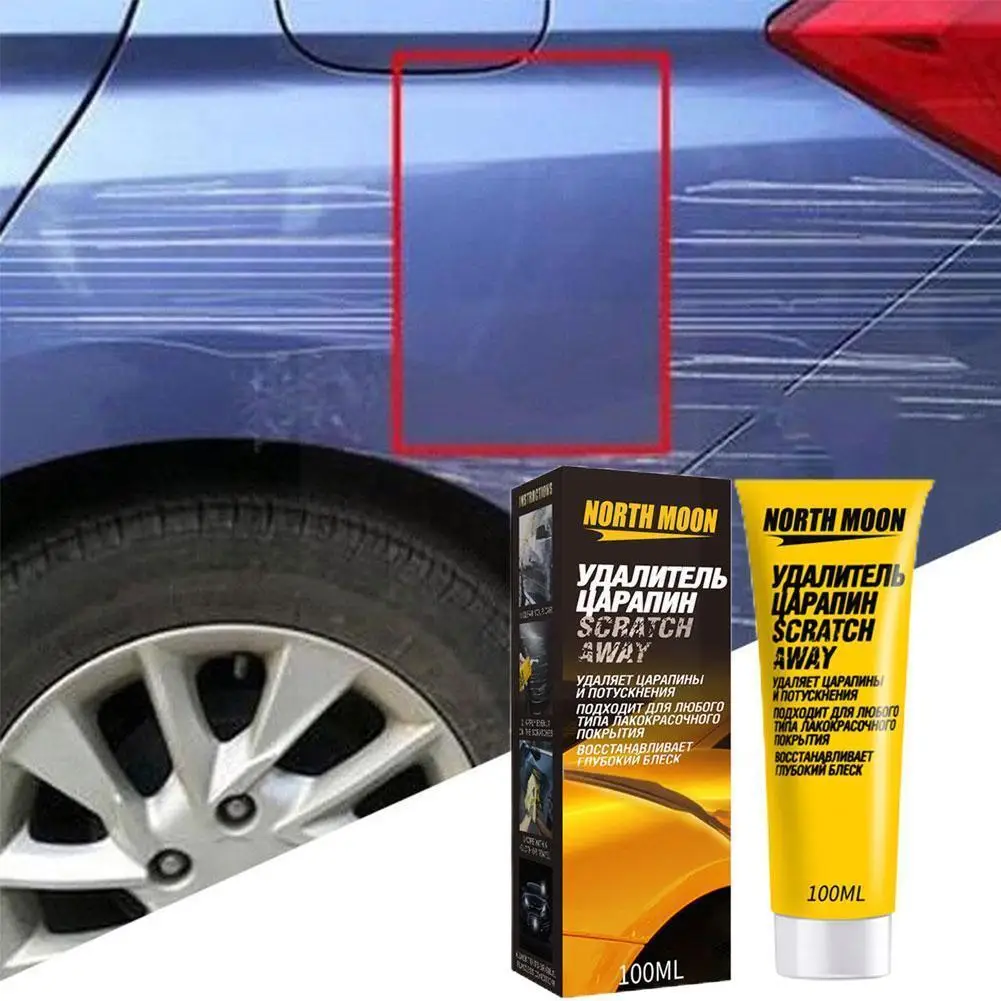 

100ml Car Scratch Swirl Remover Car Buffing Paint Care Kit Repair Oxidation Scratch Remove Repair Clear I7V0