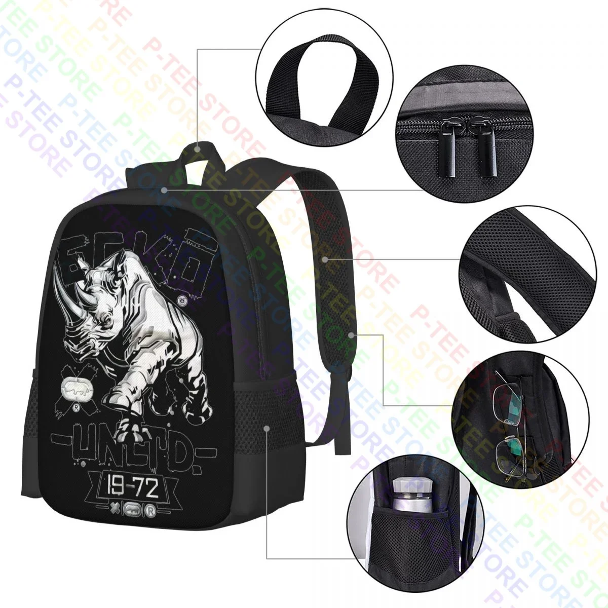 Фото Ecko Unltd.Рюкзак большой вместимости, тренировочная одежда, рюкзаки №3