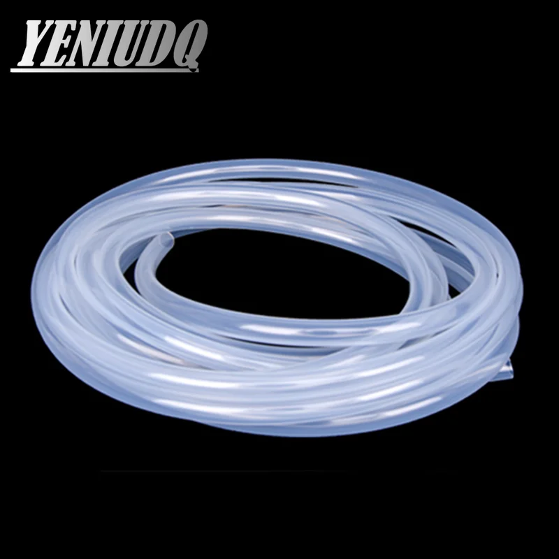1M 5M 10M Food Grade Clear Transparent Silicone Rubber Hose 4 5 6 7 8 9 10 11 12 14 16mm Water Dispenser Flexible Silicone Tube