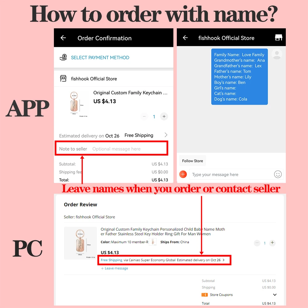 Оригинальный семейный брелок на заказ персонализированное имя ребенка матери