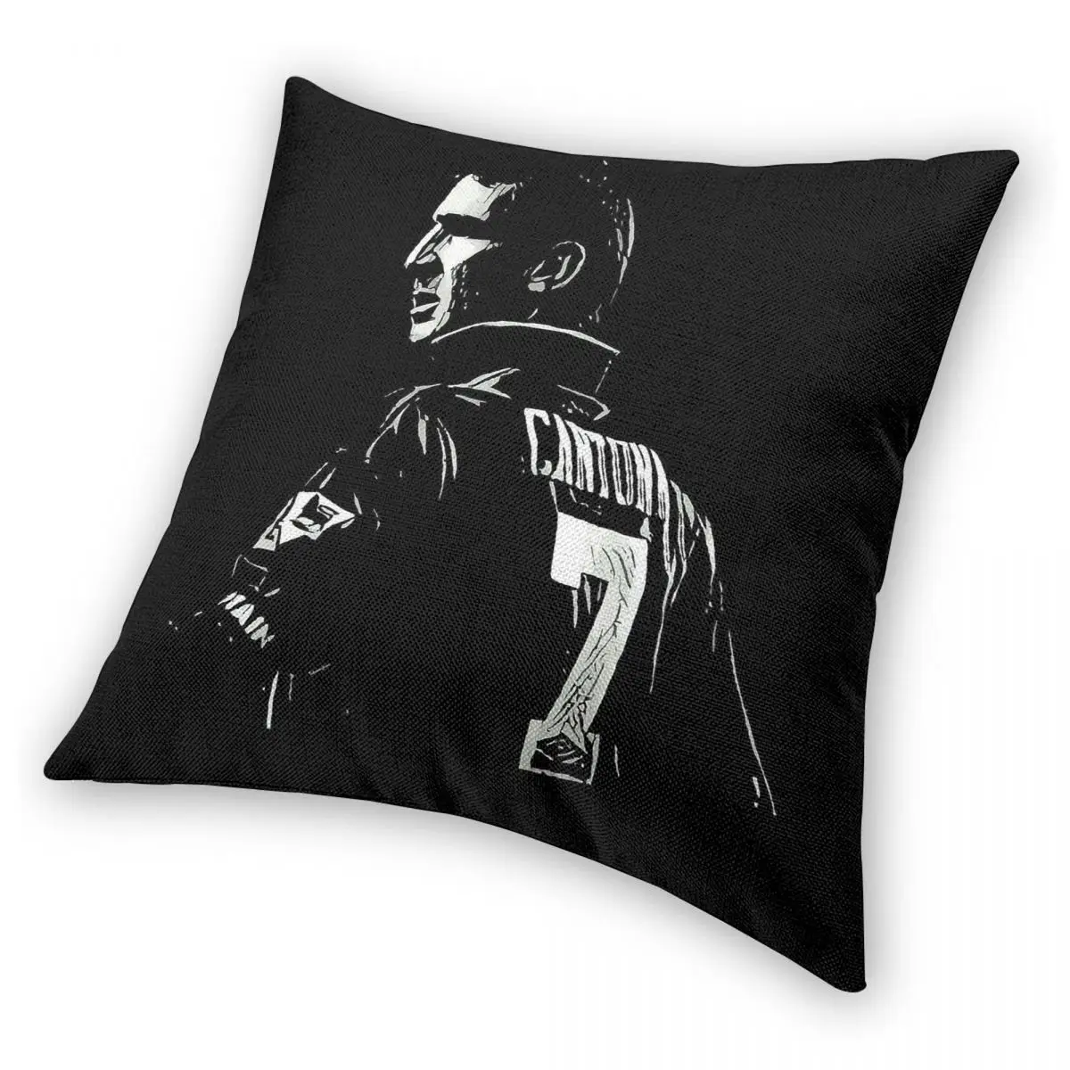 Наволочка Eric Cantona Le Roi квадратная полиэстер/хлопок 18 дюймов