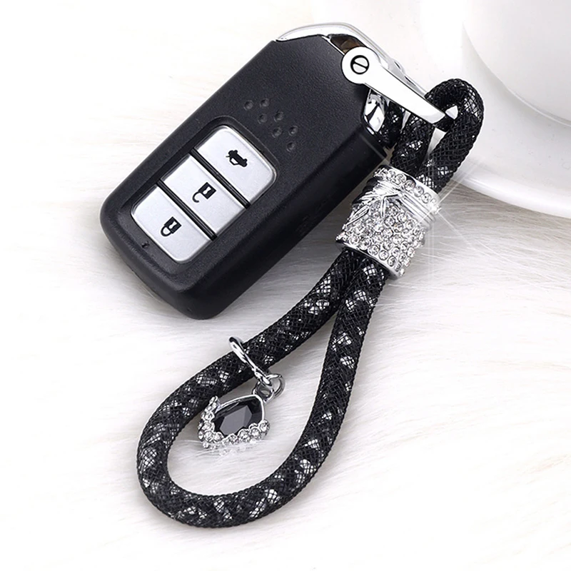 

Bling Car Keychain Diamond Crystal Keychain Goddess Crystal Fashion Pendant