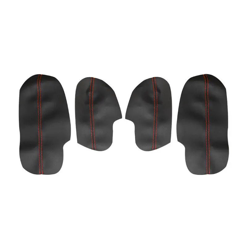 

Для Honda Accord 2008 2009 2010 2011 2012 4 шт., кожаный подлокотник из микрофибры для внутренней двери автомобиля/крышка дверной панели, сменная отделка