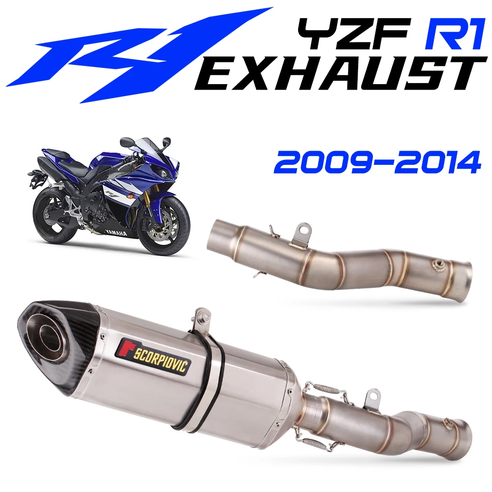 

YAMAHA R1, боковой ряд, средняя секция, YZF-R1, Yoshimura R77, большая Шестигранная серия, большой объем, прямая Выходная задняя Труба 20
