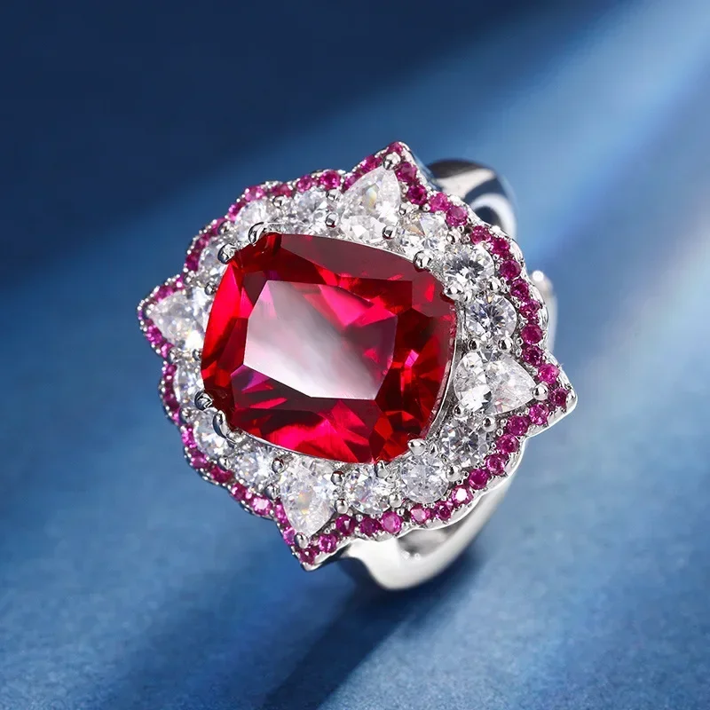 SRJewelry медное дно позолоченное модное моделирование красочное сокровище корунд