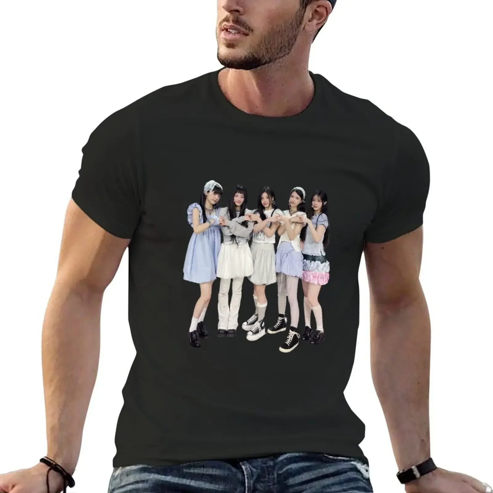 illit (KPOP) T-Shirt anime figures man clothes designer shirts men