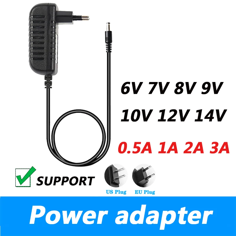 Supply Charger Adaptor Eu Us For Led Light Strips