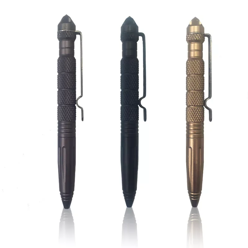 

Quality Personal Defence Tool Tactical Pen Self Defense Pen Multipurpose Aviation Aluminum Anti-skid Portable Outdoor EDC