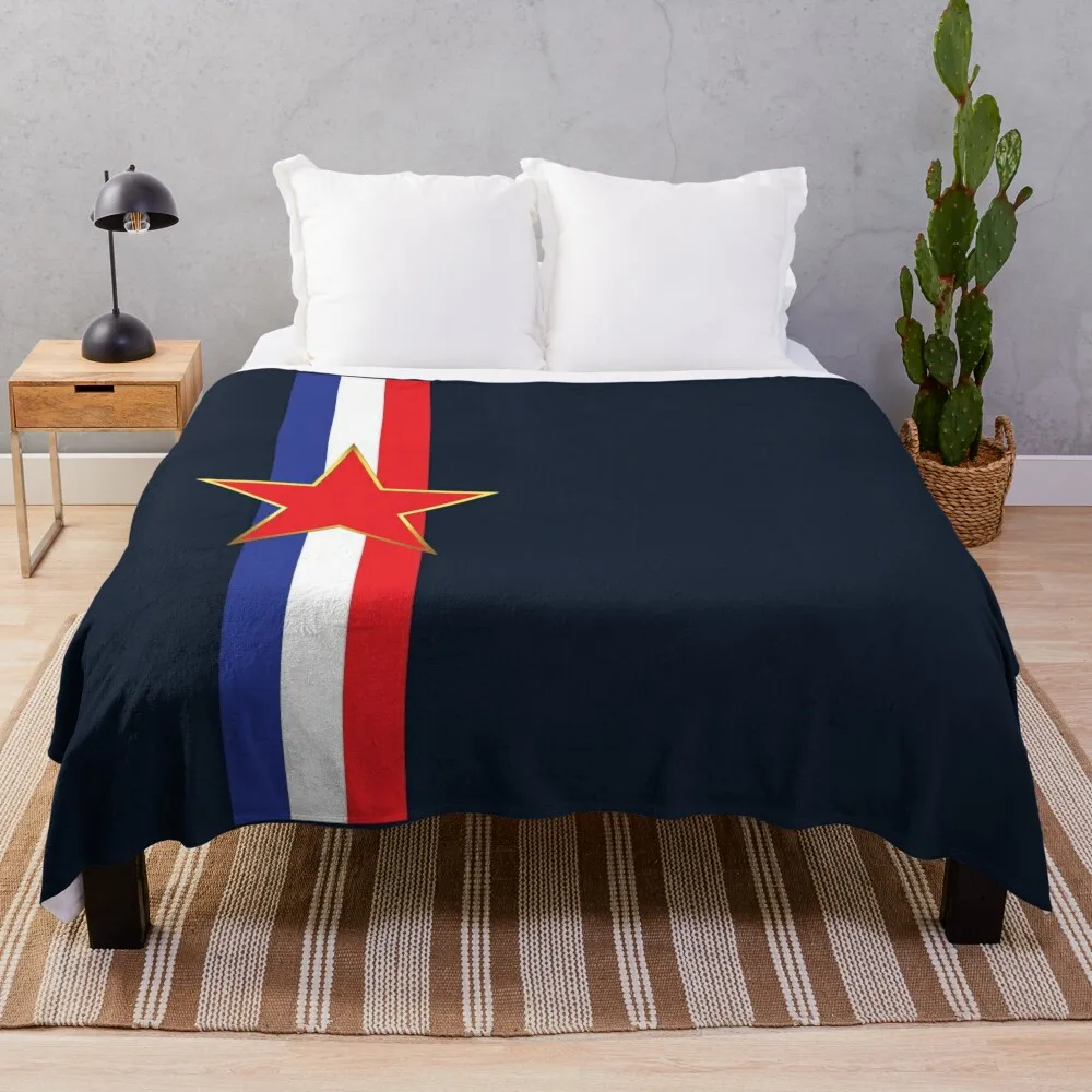 Ex Yugoslavia Jugoslavija SFRJ Grb Zastava пледы движущиеся теплые зимние одеяла