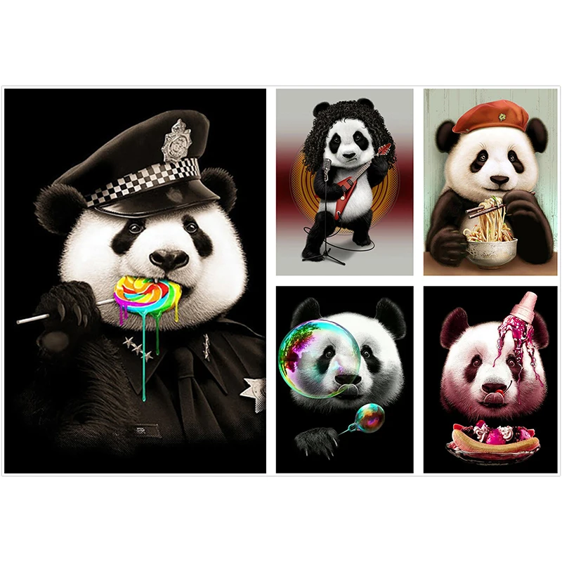 

Набор для алмазной вышивки «панда»