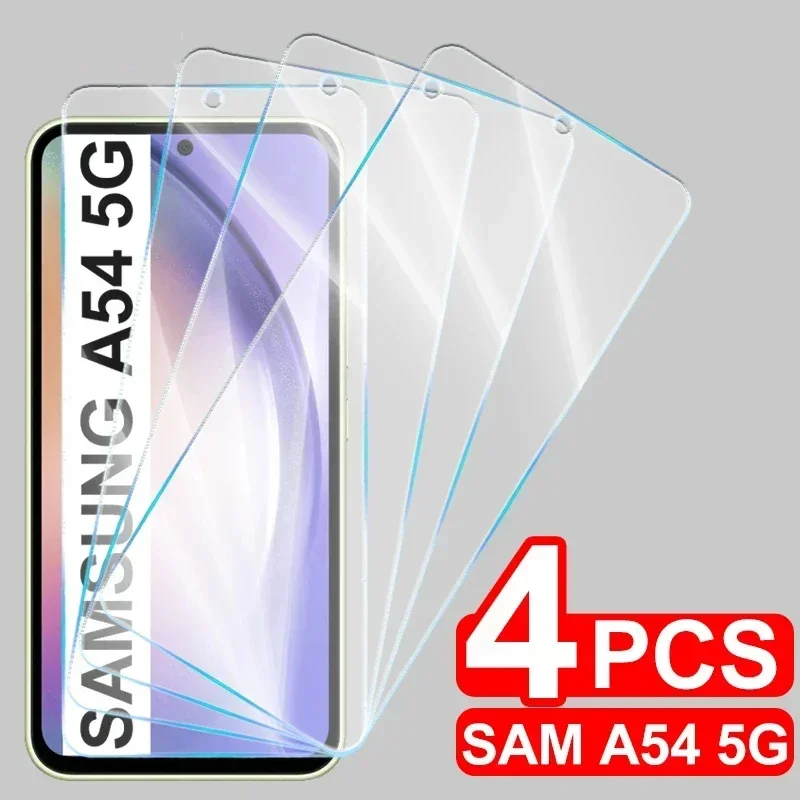 

Защитное стекло, закаленное стекло для Samsung Galaxy A54/A53/A50/A73/A52/A21S/A52/A72/A33/A51/A71/A70 4G, 4 шт.