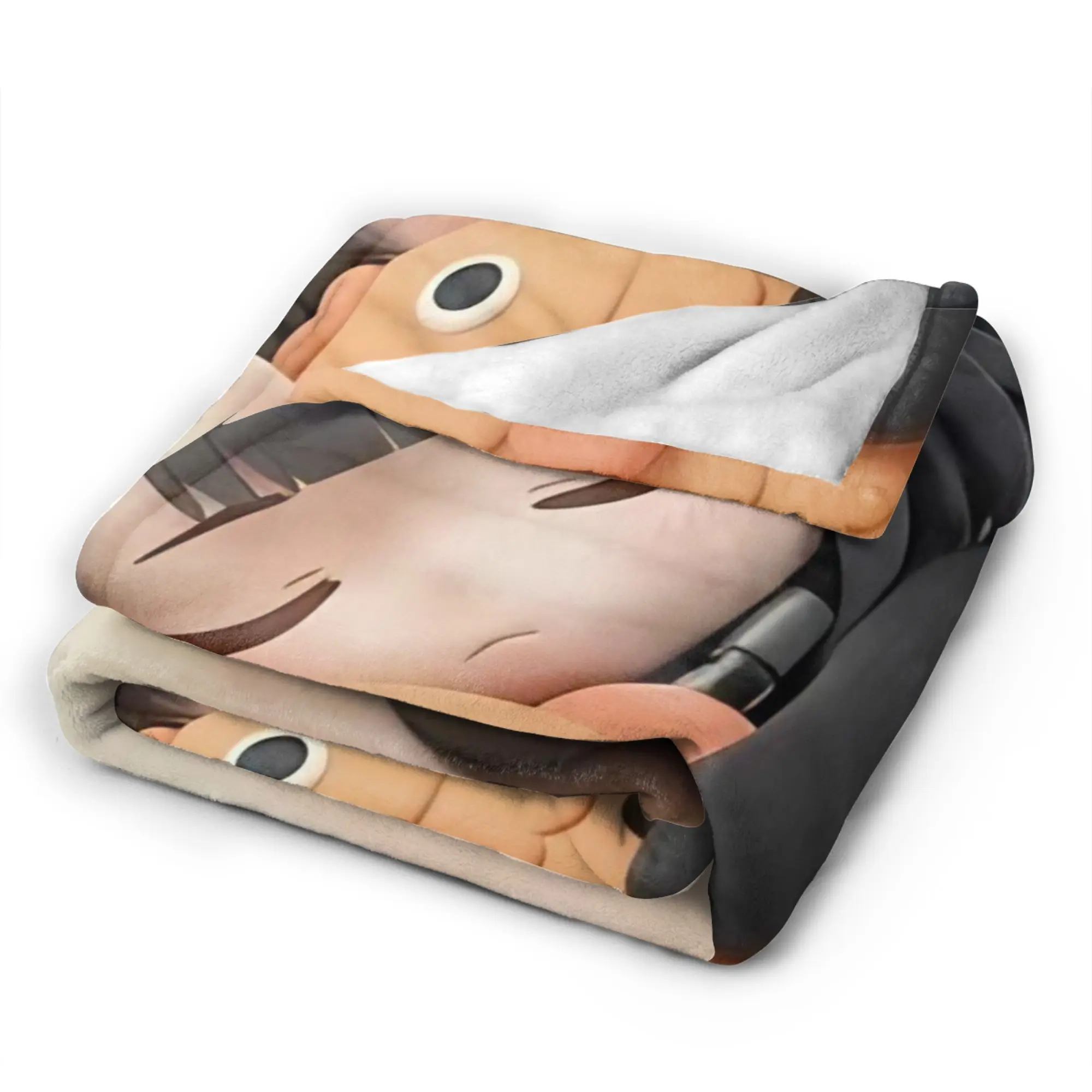Плед Gugu Gaga Penguin из фланели, мягкий и уютный, для украшения кровати и дивана (art.: 3920dc047d9ca) - 3920dc047d9ca