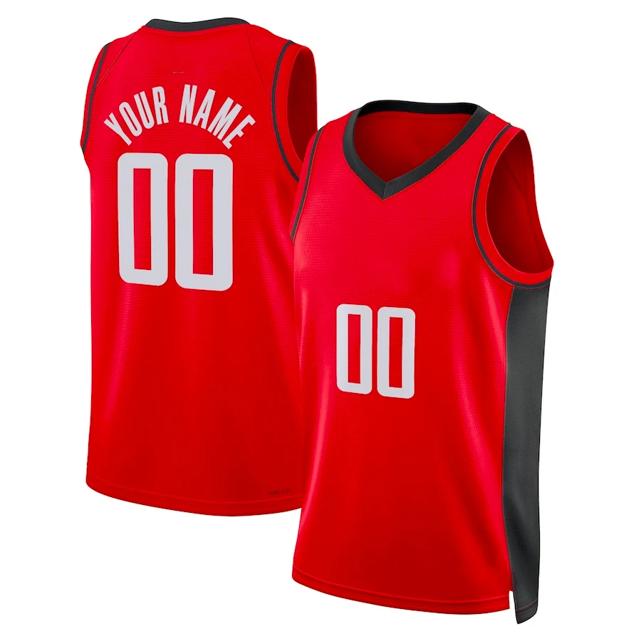 

Customized Basketball Jersey American Huston Basketball Jersey 2023 Personalized Your Name Any Number Stitch Letters Numbers