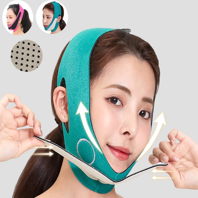 Face Lift Bandage V-face Lifting Double Chin Face Shaper Slimmer Face Lift Strap Face Masseter Lift Tool Health and Beauty