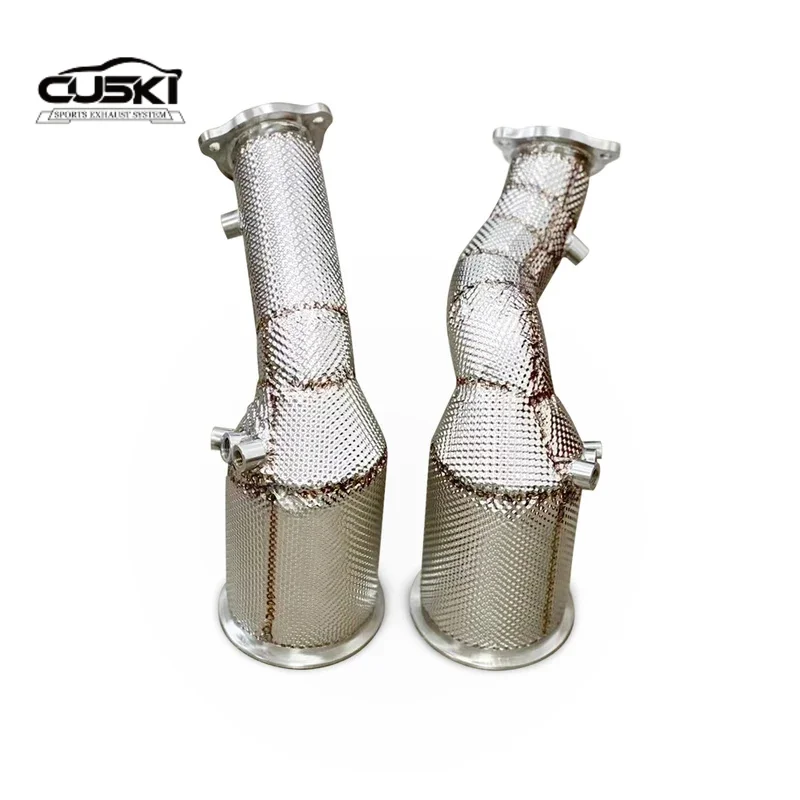 Пертаны к Audi RS4 2.9T 2019-2022 выхлопная сливная труба фитинги для модификации