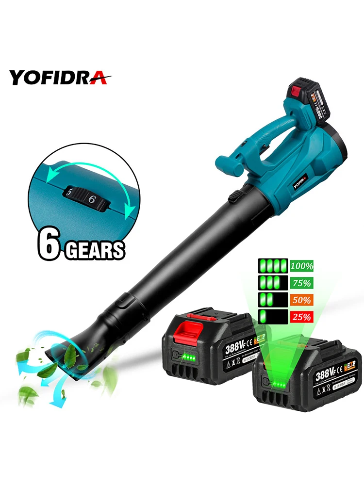 2000w 6-speed Speed Regulation For Makita 18v Battery Leaf B