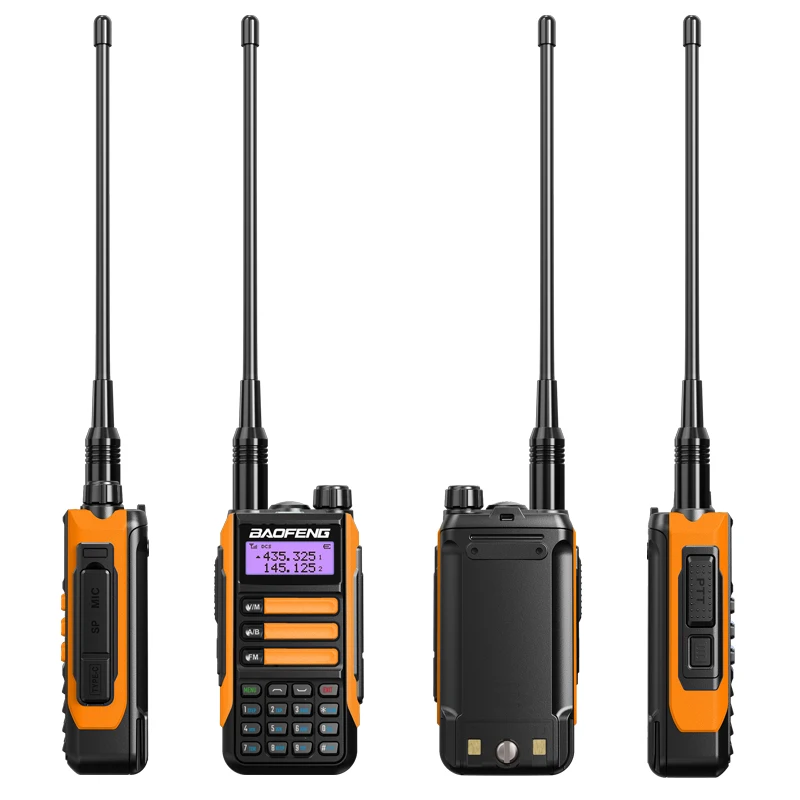 Baofeng Professional Walkie Talkie UV16 Max V2 Update 10W Powerful Type-C Cable Dual Band VHF/UHF TWO Way Radio UV5R Pro UV9R B enlarge