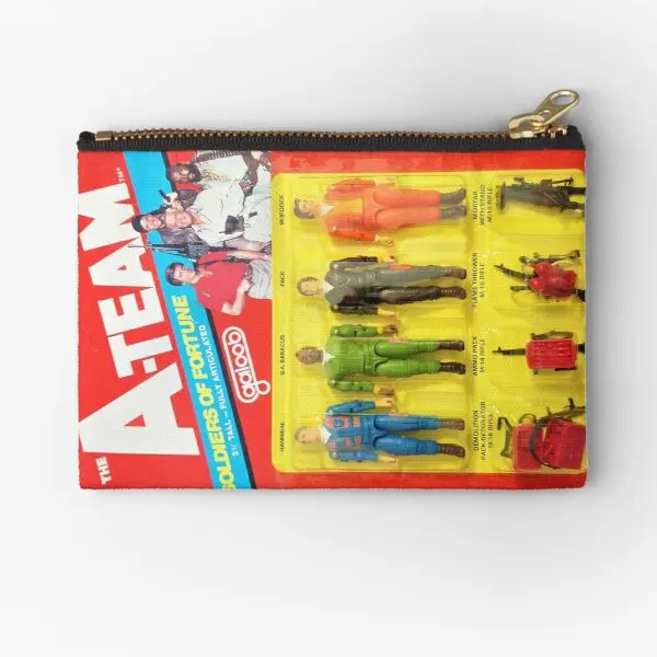 

The A Team Soldiers Of Fortune Action Fi Zipper Pouches Socks Pocket Panties Coin Money Cosmetic Storage Wallet Bag Underwear