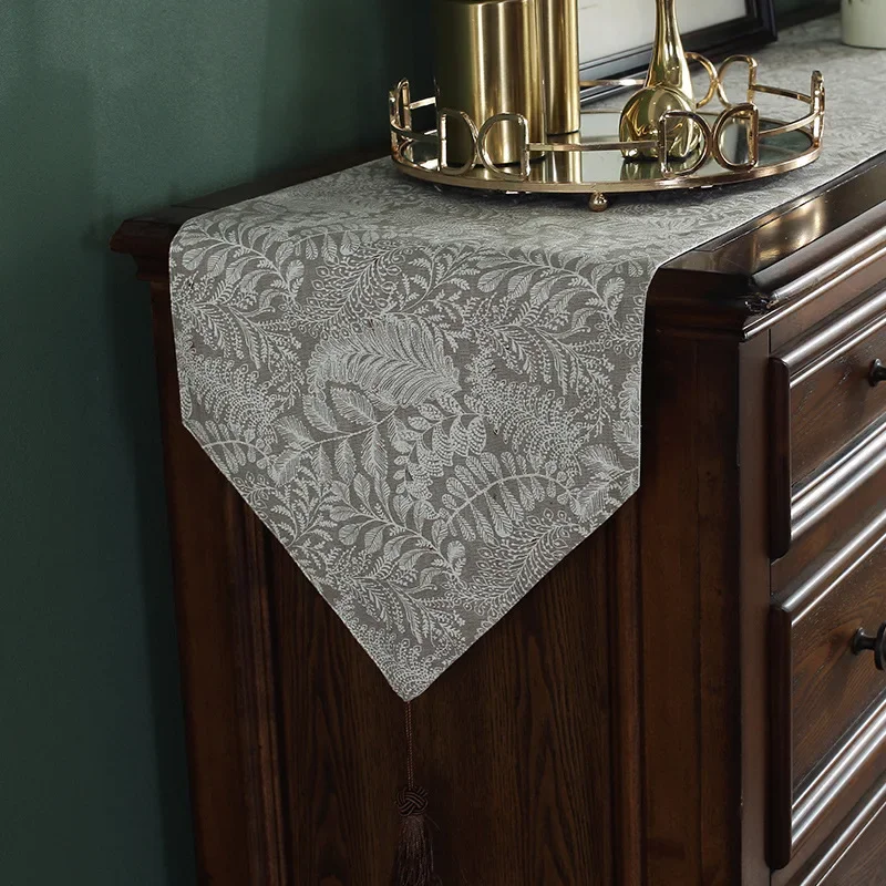 

Настольная Дорожка в американском стиле, мягкое полотенце из хлопка и льна для украшения журнального столика