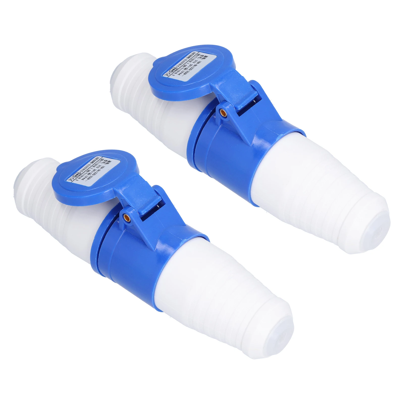 Штепсельная вилка 220250V 16A 2P e IP44 гнезда одиночной фазы кругового разъема Pin 2 Set 3