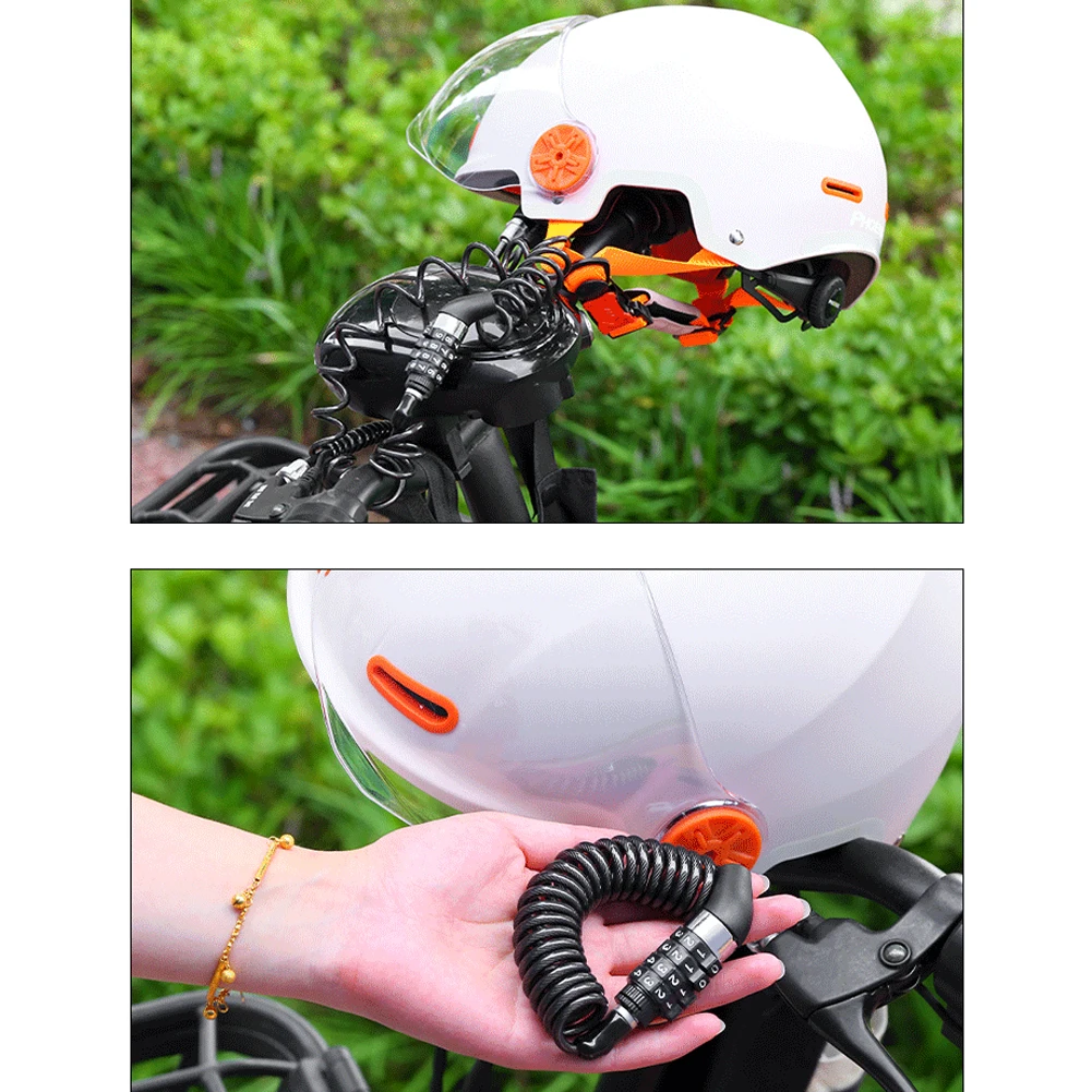 

Brand New Bicycle Password Lock Lock Anti-theft Mini Password Lock Cycling Security Helmet Lock Locks & Security Zinc Alloy