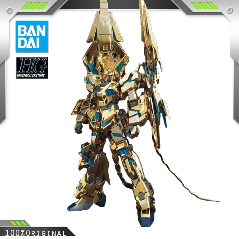 

BANDAI Аниме HGUC 1/144 единорог Gundam 03 Phenex новый мобильный отчет Gundam сборка пластиковая модель комплект экшн-игрушки Фигурки подарок