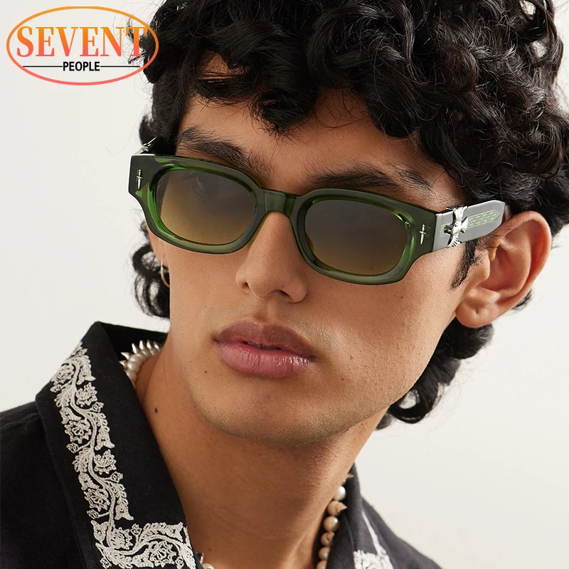 Солнцезащитные очки в стиле панк и стимпанк для мужчин женщин роскошные