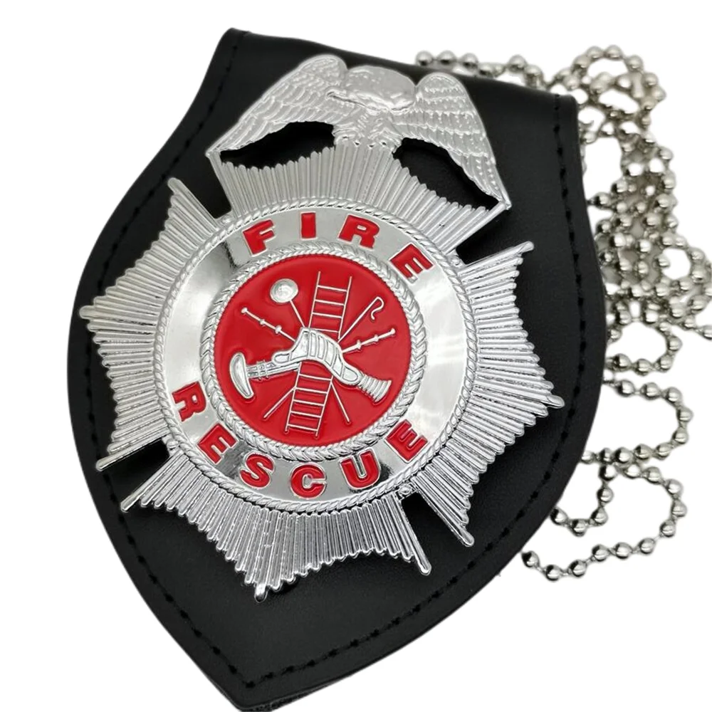 

U.S. FIRE RESCUE Badge Cosplay film and television props