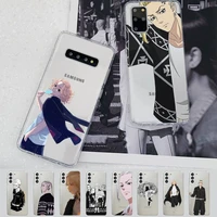 tokyo avengers revengers phone case for samsung s20 s10 lite s21 plus for redmi note8 9pro for huawei p20 clear case