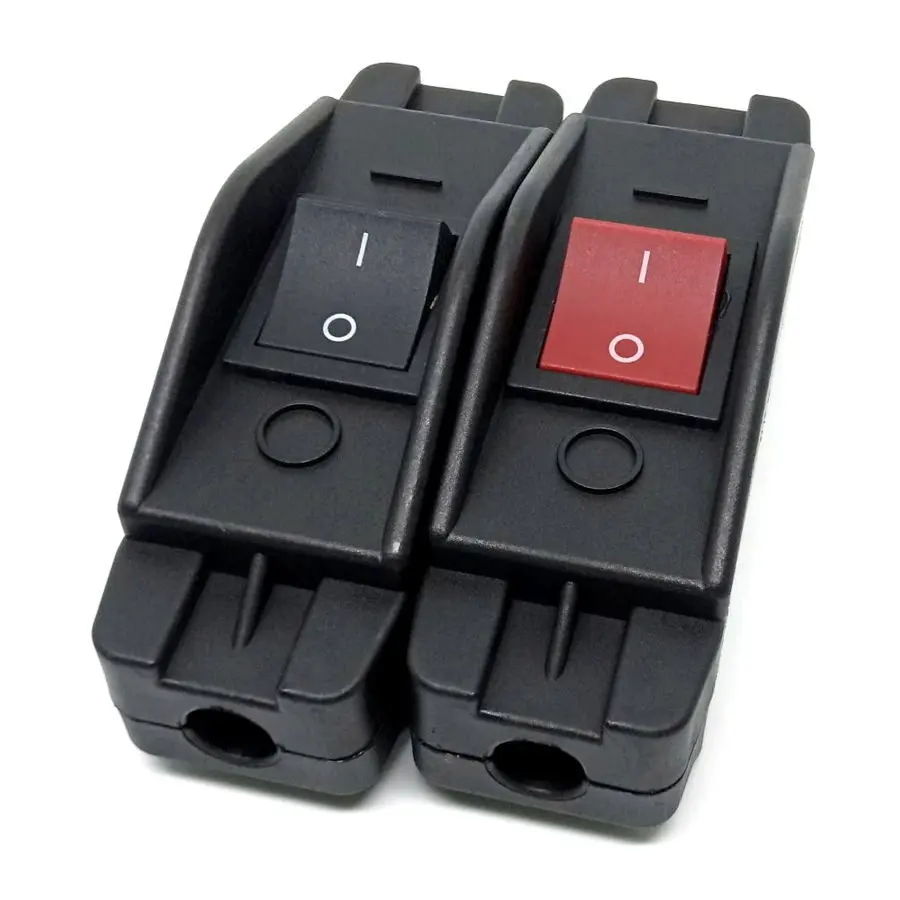 

AC/DC Heavy Duty 16Amp Large Current Inline Cable Rocker Switch Max AC100~250V