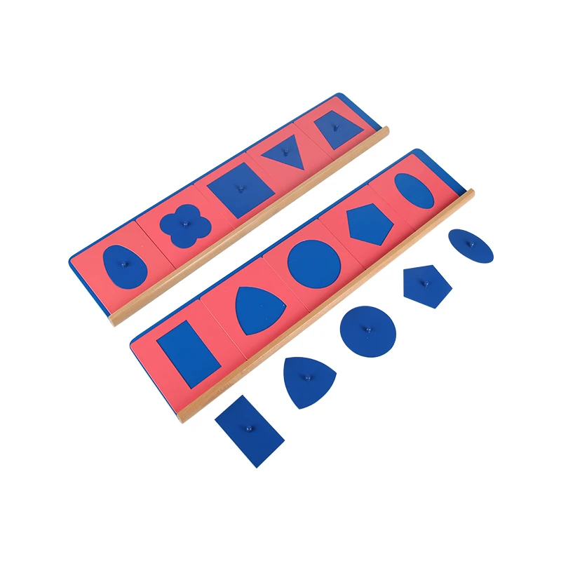 10 шт./набор металлические вставки по методу Монтессори