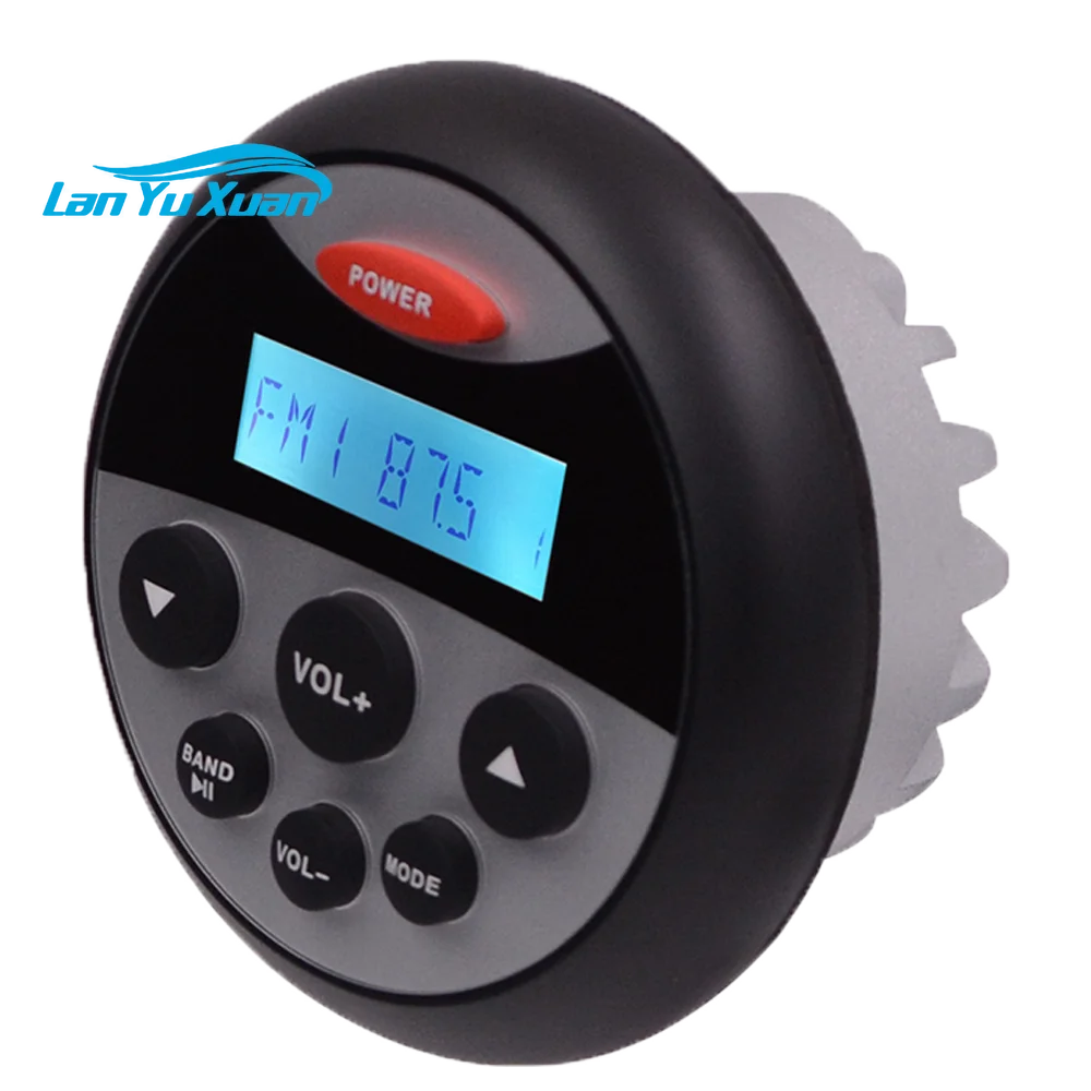 Package With Two Inch Speakers Blue-toot Mp3 Player H808+h5104 For Atv Utv Rv Boat Spa Pool