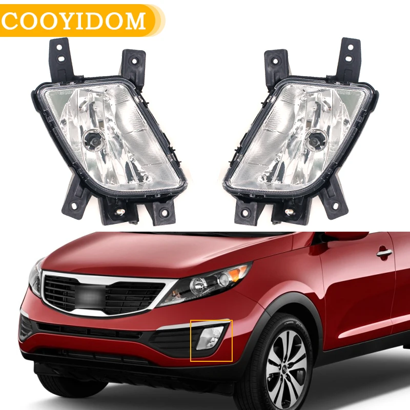 Передний бампер противотуманные фары автомобильные Противотуманные для KIA SPORTAGE
