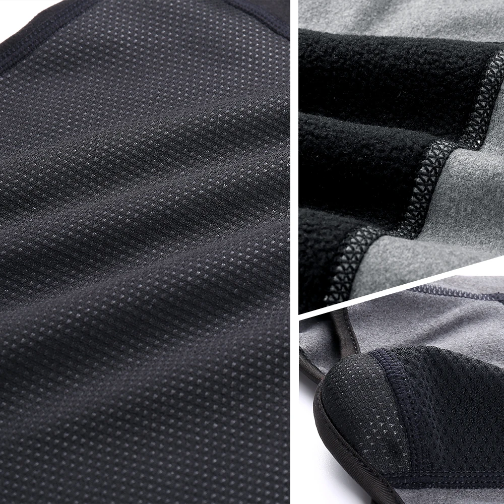 Winter Sport Warm Neck Scarf Gaiter Thermal Fleece Half Tube Face Mask Ear-Cover Snowboard Ski Cycling Hiking Bandana Men Women