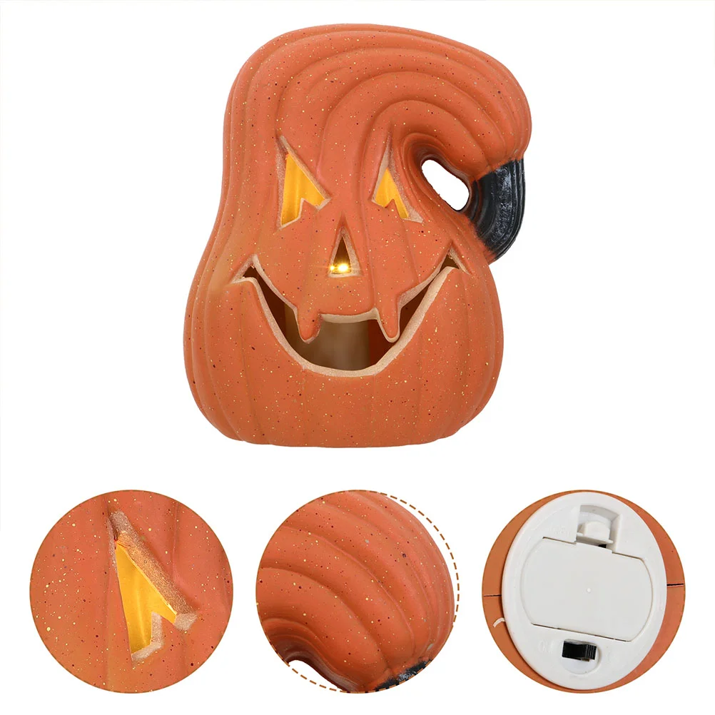 

Home Accessories Decor LED Jack-o-lantern Halloween Decorative Pumpkin Lights Party Decors Chic Lamp Festival Scene Liquidation